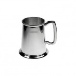 Handmade Pewter One Pint Tankard
