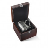 Wooden Felt Lined Tankard Presentation Box